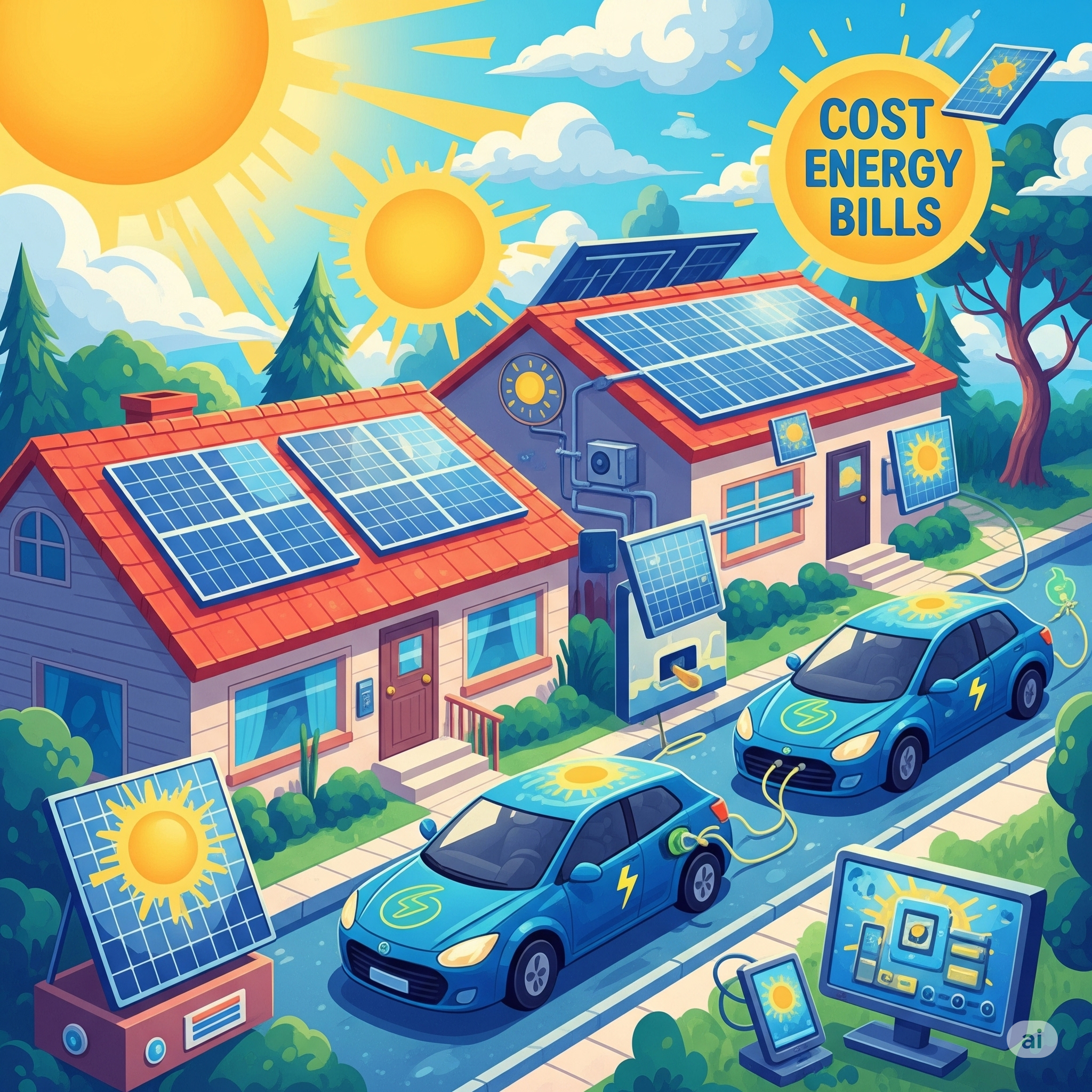2025’te Güneş Enerjisiyle Tasarruf Etmenin Yolları | Fabri Solar