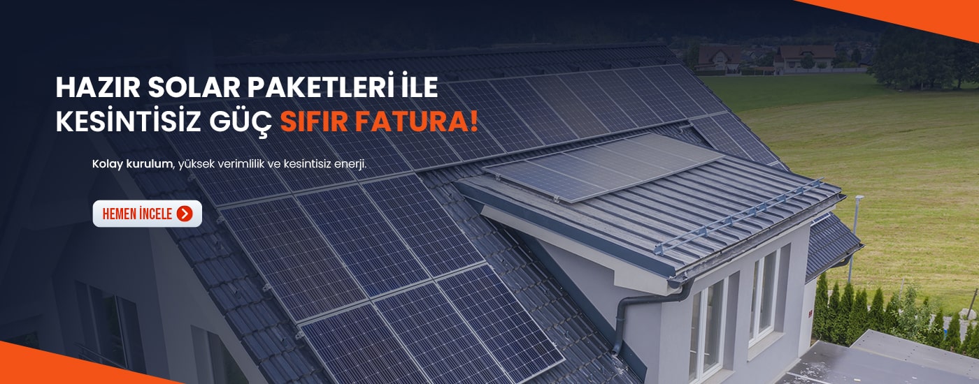 Hazır Solar Paketler