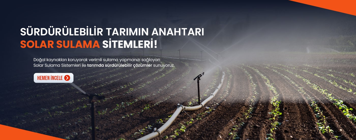 Solar Sulama Sistemleri