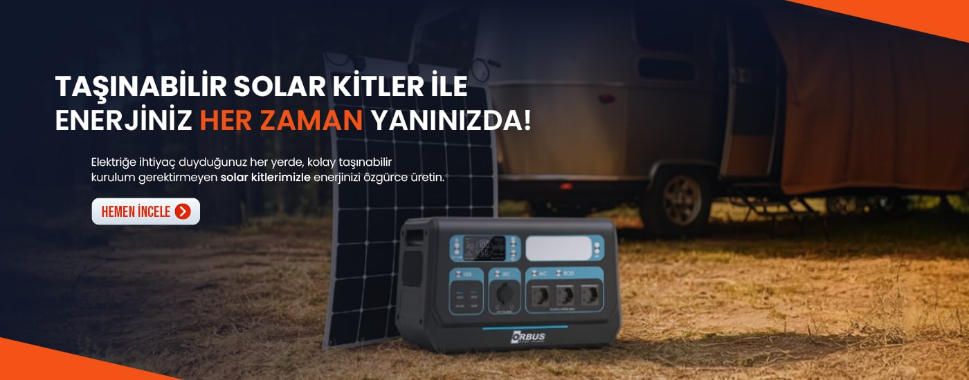Taşınabilir Solar Kitler
